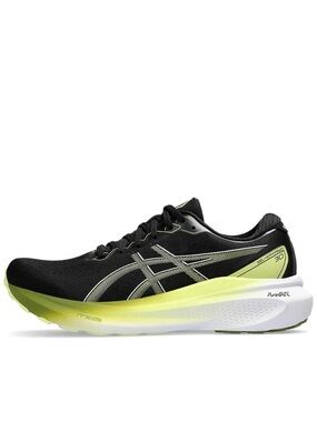 New in Box Asics GEL Kayano mens 11 US extra wide black glow yellow 45 EUR
